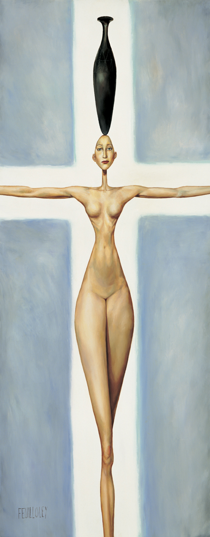 JAR - 2000  oil on canvas  90x32 cm