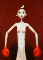 TOUGH COOKIE   -   2012  oil on canvas  100x73 cm